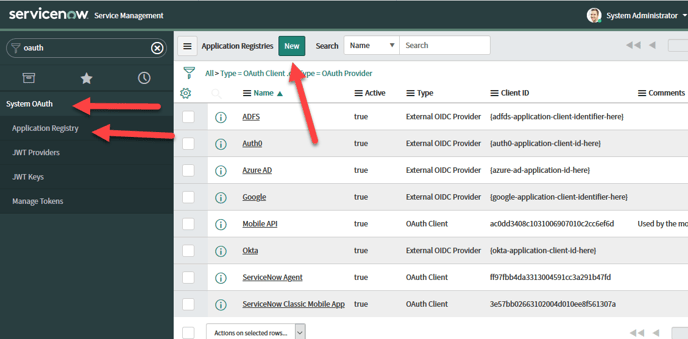 Create a ServiceNow API Client ID and Client Secret for the SCOM ServiceNow Incident Connector01